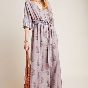 NWT Sachin + Babi Isolde maxi dress with sequin sleeves